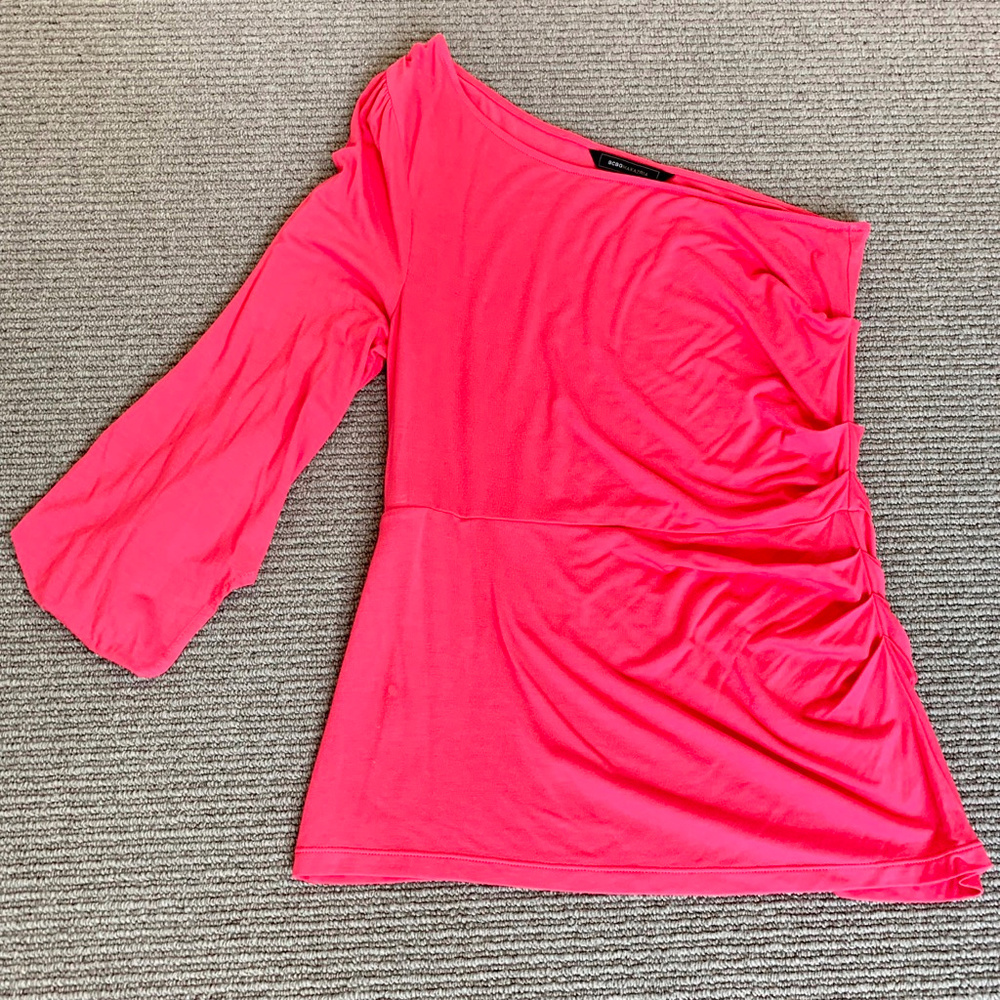 One-Shoulder BCBG Top